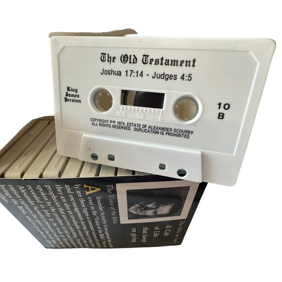 King James The Holy Bible box set 48 cassettes narrated by Alexander Scourby ‘84 - Picture 3 of 9
